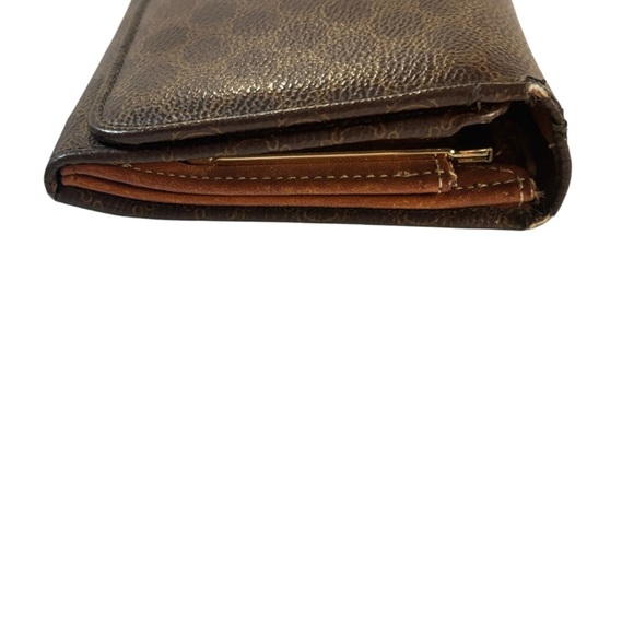 Vintage Céline Macadam Wallet Brown Triomphe Canvas & Leather - Picture 5 of 12